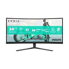 PHILIPS Evnia 34M2C3500L Curved 34" 3440x1440 VA 1ms 180Hz HDMI DisplayPort