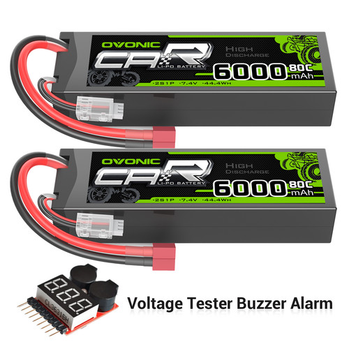 Ovonic 80c 6000mah 2s - 7,4v,