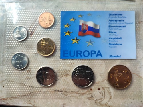 Slowakei kursmünzensatz 10 - slowakei,