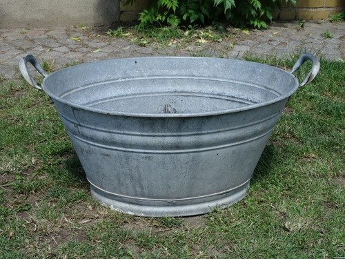 Alte zink pflanz garten - zink,