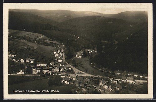 Ansichtskarte luisenthal - ansichtskarte,