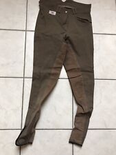 Big Pearl Damen-Hochbund-Vollbesatzreithose, Gr. 80, braun