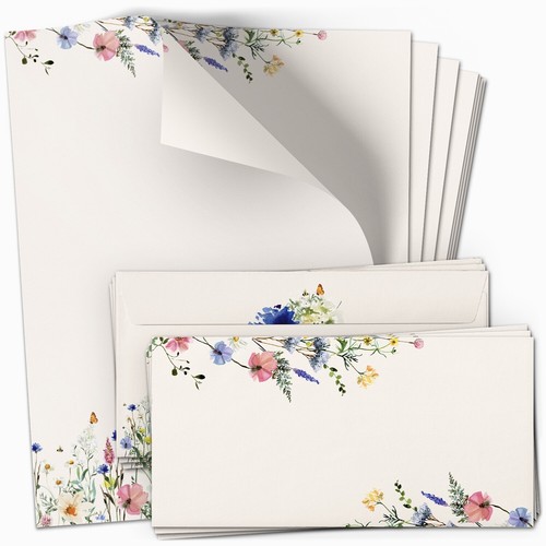 Briefpapier sommerwiese set - a4,