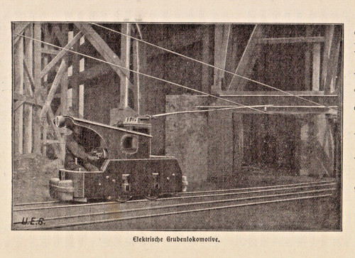 Elektrische grubenbahn anno - grubenbahn,