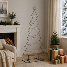 Moderner Metall Weihnachtsbaum
