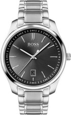 BOSS Herren Armbanduhr 1513730 Quarz Mineralglas Datumsanzeige analog 42mm