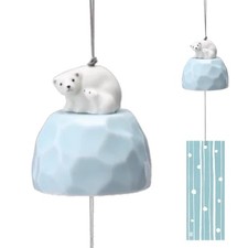 Seto-yaki Windspiel Eisbär