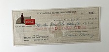 Coca-Cola  / Scheck /  USA  1944 / Original