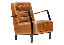 Sessel Echtleder 64x76x83
