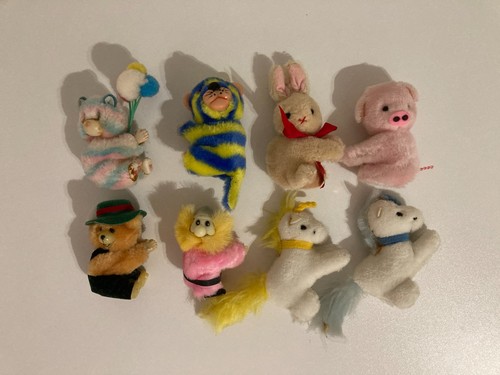 Vintage plüsch klammerfiguren - plüsch,