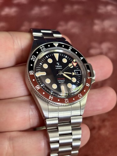 Yema superman worldtime gmt - yema,