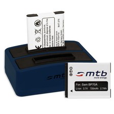 2 Akkus + Dual-Ladegerät