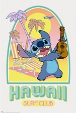 Poster Stitch Hawaii Club Surf