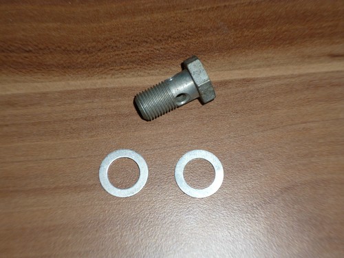 Hohlschraube mit dichtung - mit,