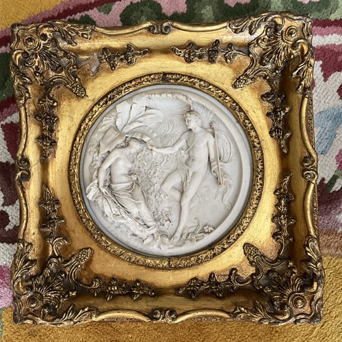Alabaster relief wandbild - relief,