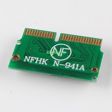 M.2 NVME SSD Convert Adapter 12+16pin NGFF M-Key for A1465 A1466 2013 Macbook