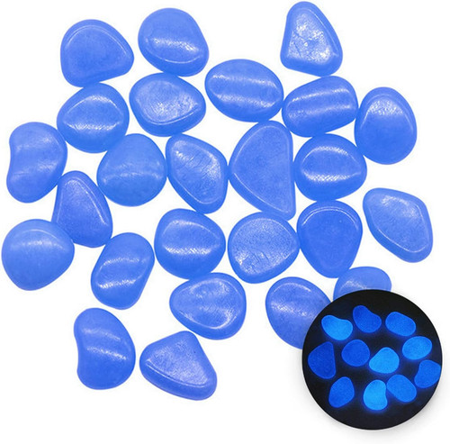 Leuchtsteine set 300 blaue - leuchtsteine,