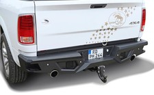 Schwarze Heckstoßstange