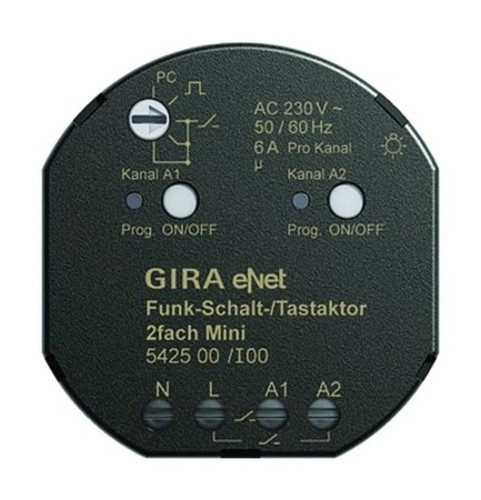 Gira funk schaltaktor 2fach - funk-schaltaktor,