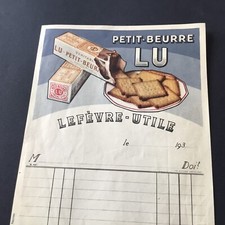 Rechnung LU 1930 LEFEVRE