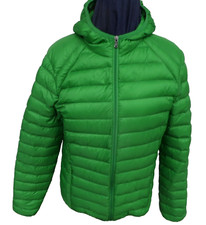 JOTT Nico M Herren leichte Daunenjacke Grün Pufferjacke Jacke Top-Zustand