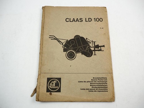 Claas ld100 niederdruck - niederdruck, presse