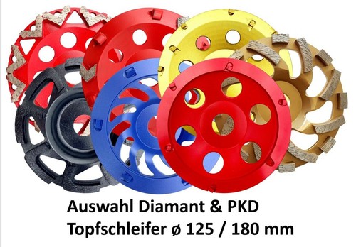 Diamantschleiftopf