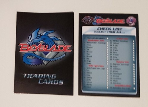 Beyblade trading card singles - beyblade,