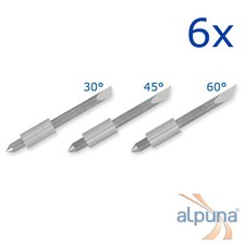 6 Plottermesser für Graphtec