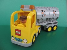 Lego Duplo LKW Laster Milch Tankwagen Milchtransporter Bauernhof (230224F)