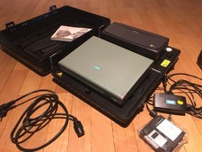 Laptop SIEMENS Scenic Mobile 710 Win98 Drucker Rimowa Koffer Vintage Notebook