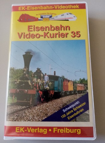 Vhs eisenbahn video kurier - vhs, 35