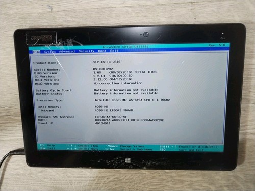 Fujitsu stylistic q616 - fujitsu, 11,6"
