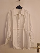 Seidensticker - weißes Smokinghemd Hemd langarm - Größe 43