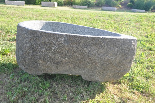 Naturstein trog aus - trog,