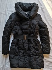 Extravagante "Designerjacke" von WAREHOUSE, Steppanorak, Glanzparka, 36, schwarz
