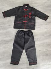 Kinder Kostüm China Ninja Größe 98