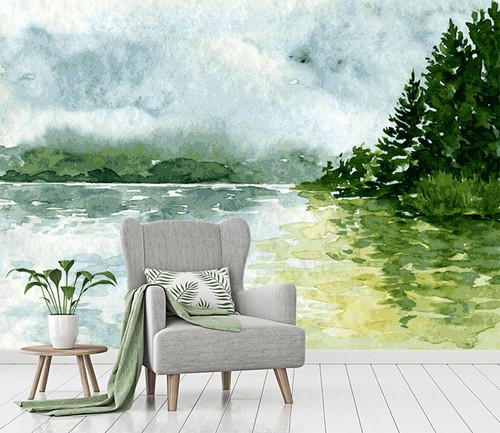 Landschaft ölgemälde - 3d,
