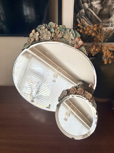 Antike art deco barbola - art,