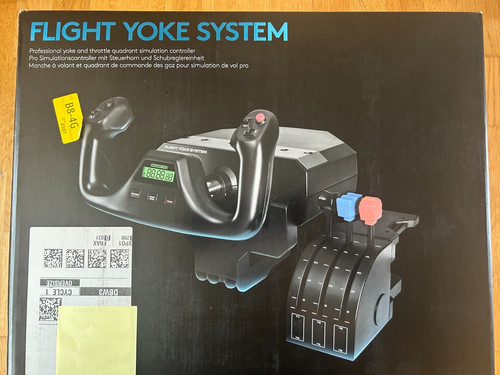 Logitech pro flight yoke - flight,