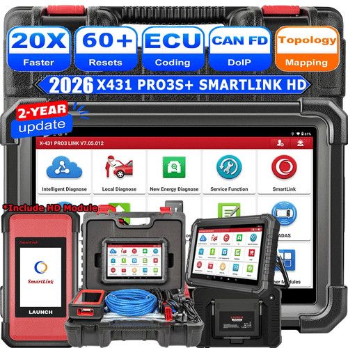 Launch x431 pro3s hdiii profi - launch, pro3s+