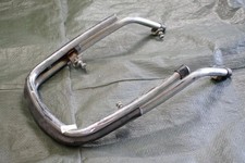 Stoßstange Chrom / Schwarz gebraucht Vespa PK 50 125 XL PK S Paraurti Parafango