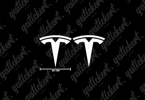 Aufkleber für tesla - aufkleber,
