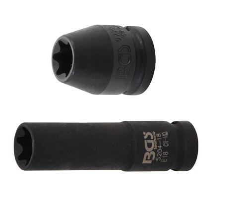 Kraft torx steckschlüssel - torx-,