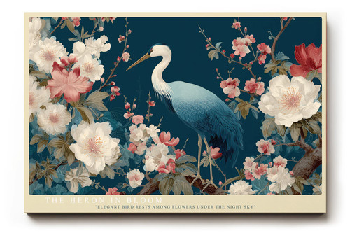 Paul sinus wandbild the heron - sinus,