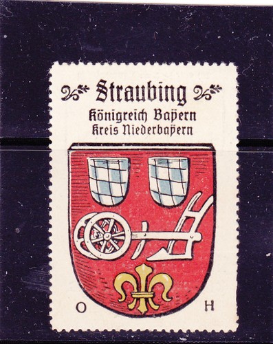 Straubing vignette wappen - straubing,