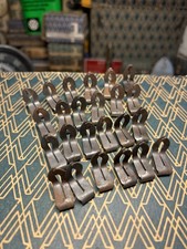 24x Klammer für Türverkleidung für VW Käfer & Karmann Ghia bis BJ 1959