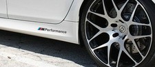 2x BMW M Performance seiten schweller Aufkleber logo F20 F30 E60 F10 E90 E46