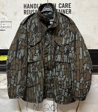 ORIGINAL SELTENE US 80er ALPHA INDUSTRIES M65 FELDJACKE MADE IN USA TREBARK MR