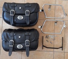 HEPCO BECKER Leder Satteltaschen Liberty Big 23 Liter abschließbar & abnehmbar